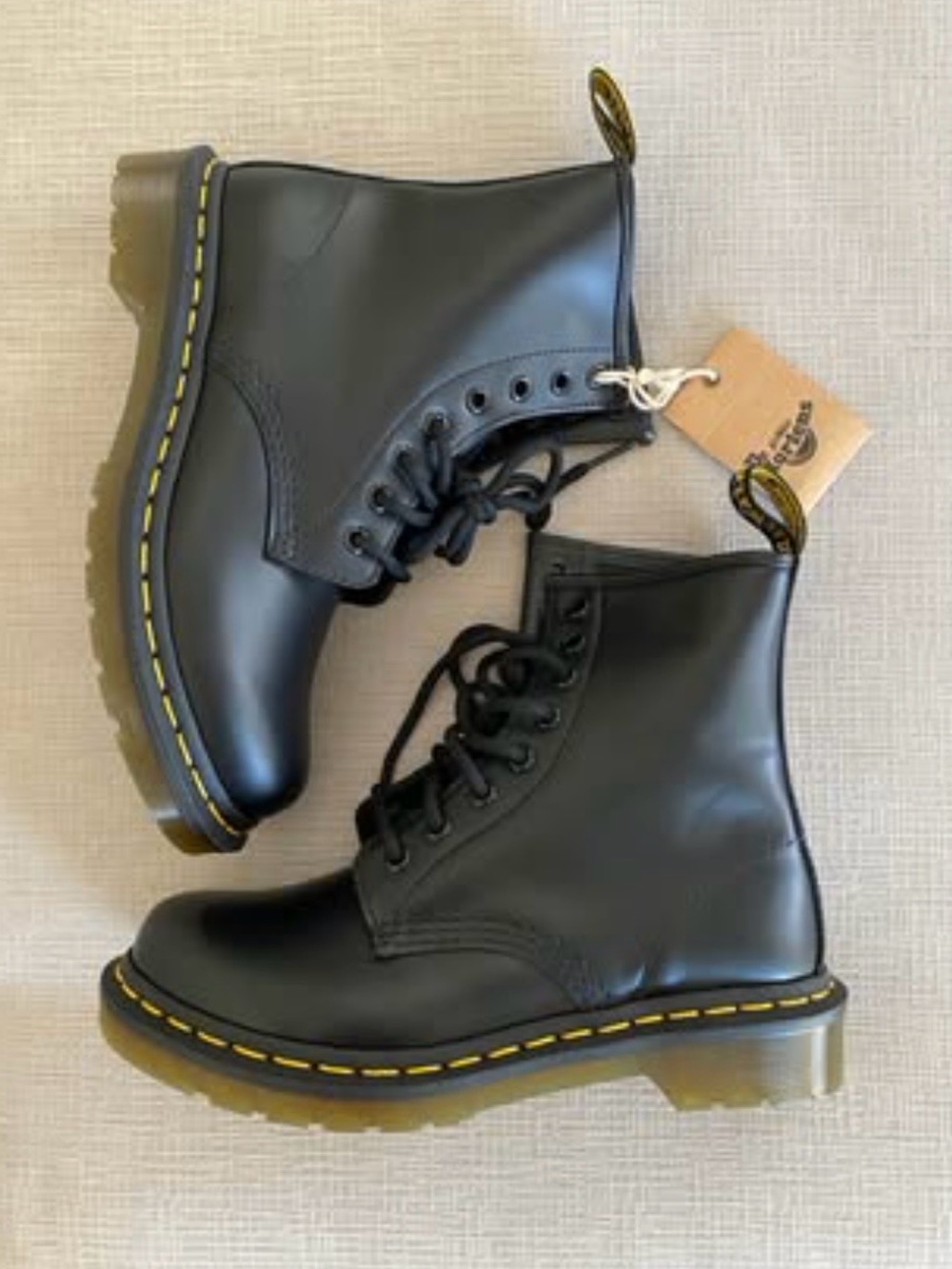 New Dr. Martens 1460 W Black Boots US Women's 6